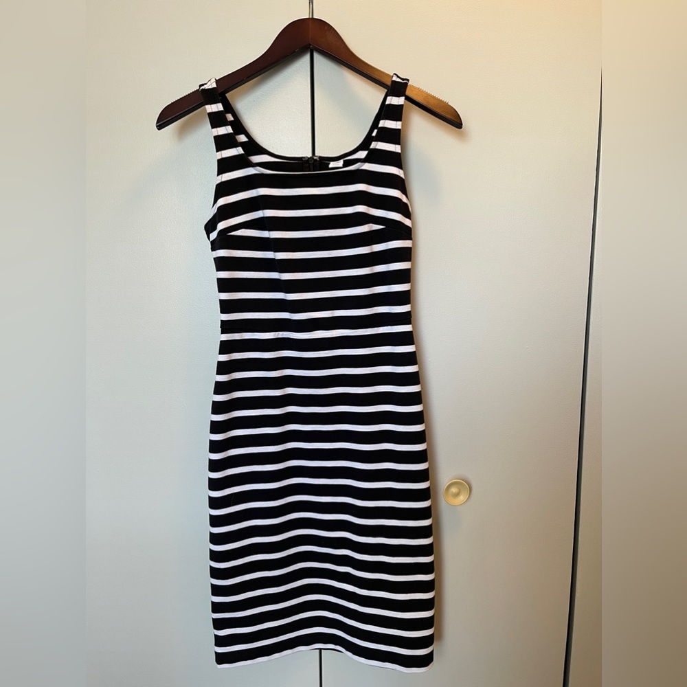 Striped Midi Dress